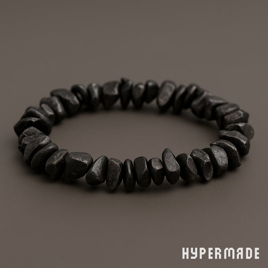 Citrin Splitterarmband – filigranes Edelsteinarmband, dehnbar